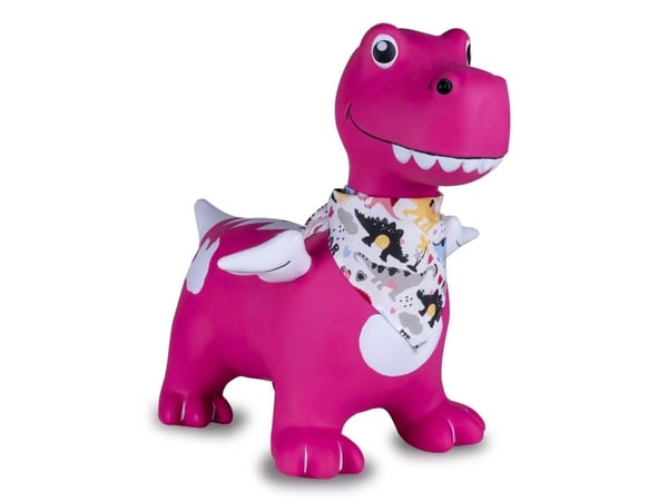 Jamara Bouncing animal Dino with wings HoppyDoo, 0 hjul, Rosa