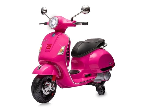 Jamara Ride-on Vespa GTS 125, 3 år, 4 hjul, Rosa, Batterier kreves