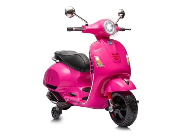 Jamara Ride-on Vespa GTS 125, 3 år, 4 hjul, Rosa, Batterier kreves