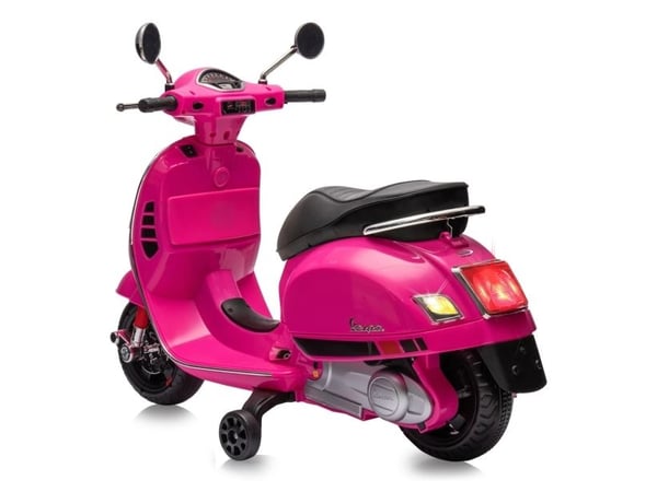 Jamara Ride-on Vespa GTS 125, 3 år, 4 hjul, Rosa, Batterier kreves