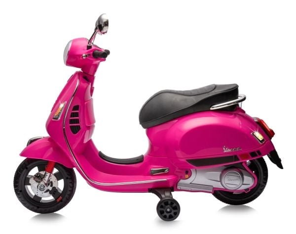 Jamara Ride-on Vespa GTS 125, 3 år, 4 hjul, Rosa, Batterier kreves