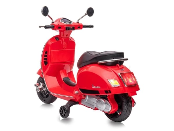 Jamara Ride-on Vespa GTS 125, 3 år, 4 hjul, Rød, Batterier kreves