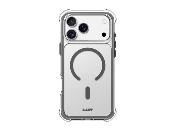 LAUT AERO PROTECT, Etui, Apple, iPhone 17 Pro Max, 17,5 cm (6.9"), Grå, Gjennomsiktig