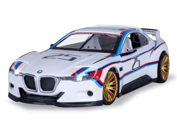 Jamara BMW 3.0 CSL Hommage R, Bil, 3 år, LR44, Hvit