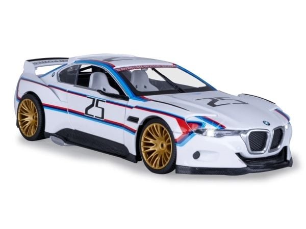 Jamara BMW 3.0 CSL Hommage R, Bil, 3 år, LR44, Hvit