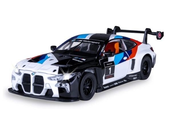 Jamara BMW M4 GT3, Auto, 3 vuosi/vuosia, LR44, musta, Valkoinen