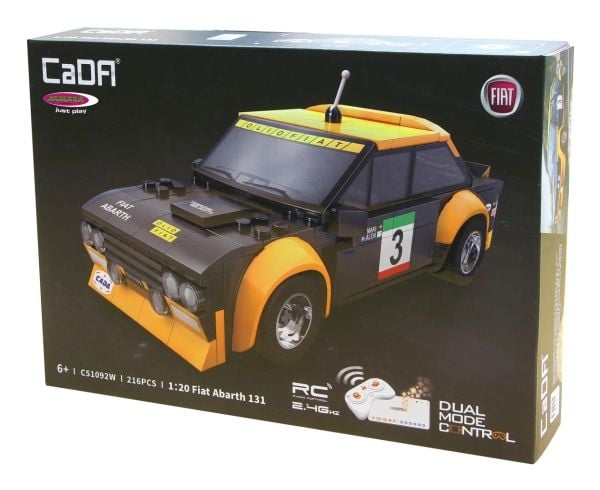 Jamara CaDA Fiat Abarth 131, Bil, 1:20, 6 år, 350 g
