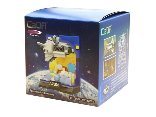 Jamara CaDA Space Shuttle Discovery, Rakennuspakkaus, 8 vuosi/vuosia, 250 kpl, 320 g