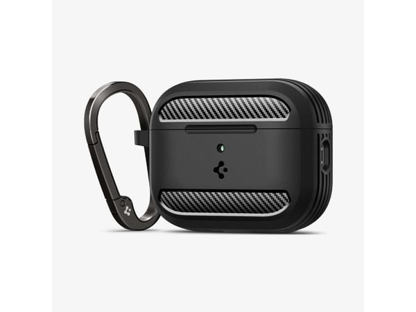 Spigen Rugged Armor, Boks, Termoplastisk polyurethan (TPU), Sort