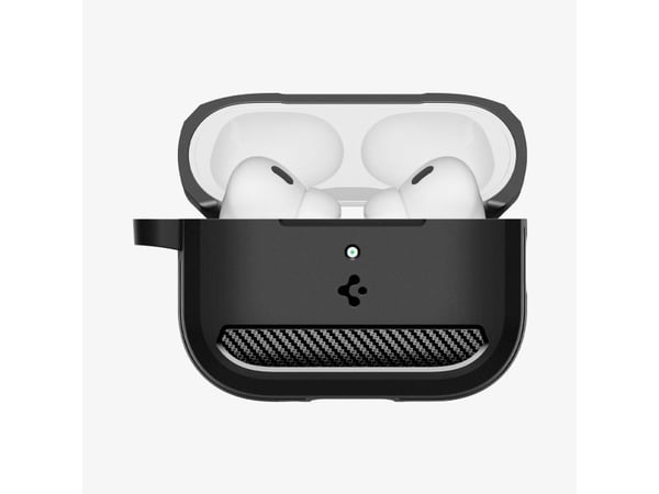 Spigen Rugged Armor, Boks, Termoplastisk polyurethan (TPU), Sort