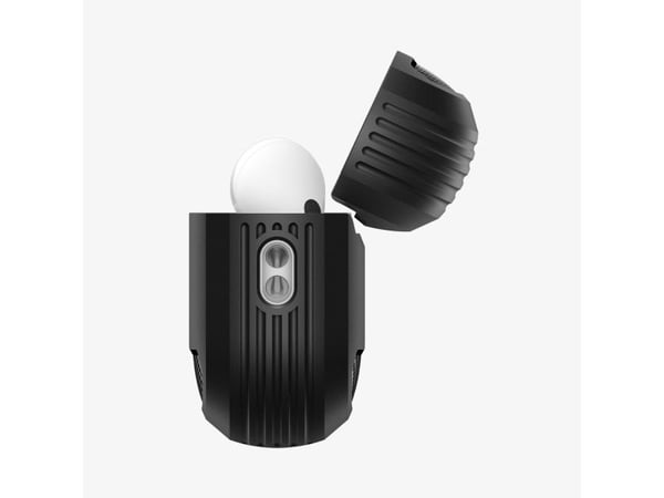 Spigen Rugged Armor, Boks, Termoplastisk polyurethan (TPU), Sort