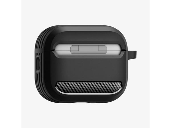 Spigen Rugged Armor, Boks, Termoplastisk polyurethan (TPU), Sort