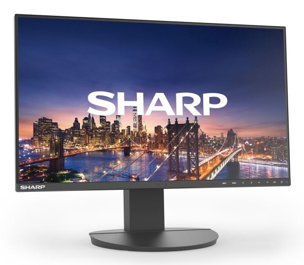 Sharp MultiSync - LED-skjerm - 27" - 1920 x 1080 Full HD (1080p) - høyttalere