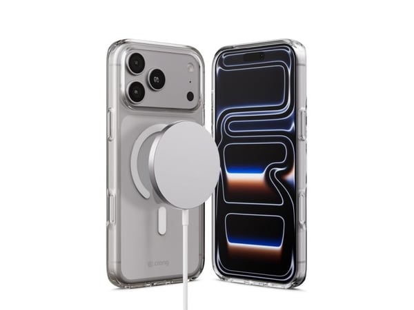 Crong Clear MAG Cover - Magsafe kotelo iPhone 17 Pro Max läpinäkyvä