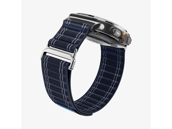 Spigen WBF0, Band, Smartklokke, Marineblå, Samsung, Galaxy Watch Ultra, Stoff