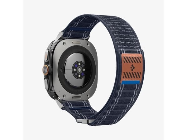 Spigen WBF0, Band, Smartklokke, Marineblå, Samsung, Galaxy Watch Ultra, Stoff