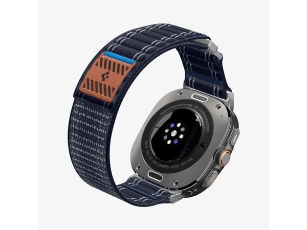 Spigen WBF0, Band, Smartklokke, Marineblå, Samsung, Galaxy Watch Ultra, Stoff