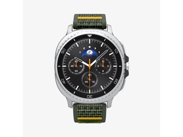 Spigen Athlex Air, Yhtye, Älykello, Vihreä, Samsung, Galaxy Watch 8 (40/44 mm)/Watch 8 Classic (46mm), Kangas