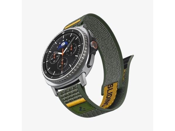 Spigen Athlex Air, Band, Smartklokke, Grønn, Samsung, Galaxy Watch 8 (40/44 mm)/Watch 8 Classic (46mm), Stoff