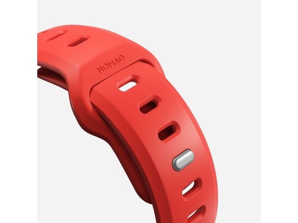 Nomad Tempo Band, Band, Smartklokke, Rød, Apple, 49mm / Ultra, Gummi