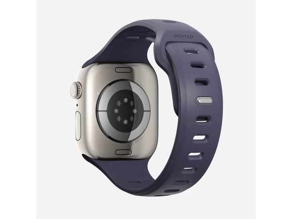 Nomad Tempo Band, Band, Smartklokke, Lilla, Apple, 45mm / 46mm, Gummi