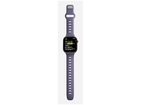 Nomad Tempo Band, Band, Smartklokke, Lilla, Apple, 45mm / 46mm, Gummi