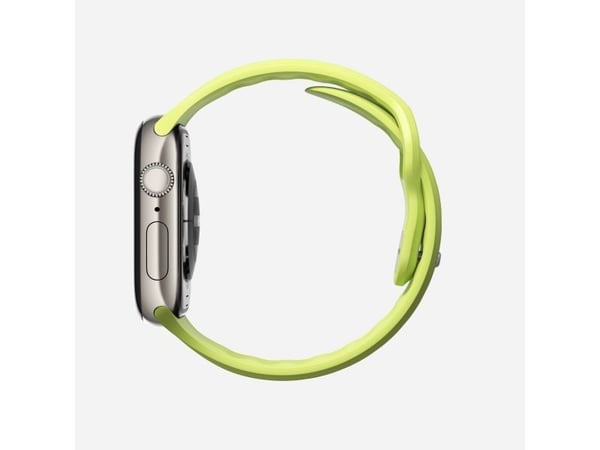Nomad Tempo Band, Band, Smartklokke, Lysegrønn, Apple, 41mm / 42mm, Gummi