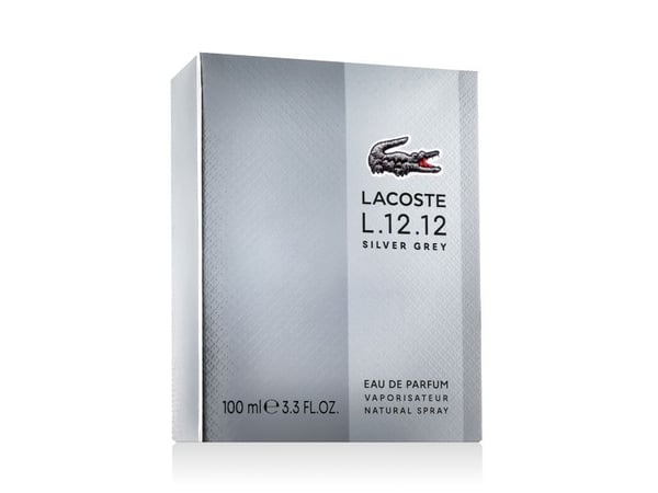 Lacoste L.12.12 Silver Grey Eau De Parfum 100 ml (mies)