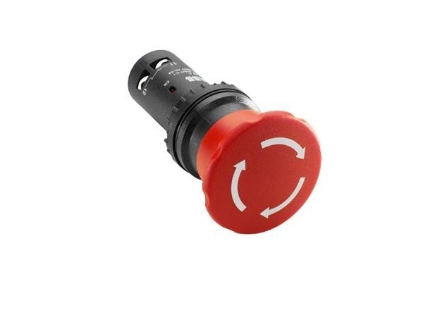ABB 1SFA619550R1051 CE4T-10R-02 Nød-sluk-knap IP67/IP69K 1 stk 1 stk