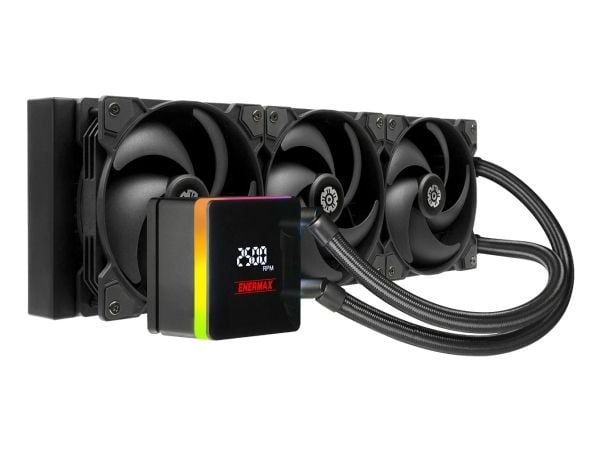 Enermax LiqTech XTR - Væskekjølesystem for prosessor - Radiatorstørrelse: 360 mm - (for: LGA4677, SP3, SP6, TR4, TR5) - 120 mm
