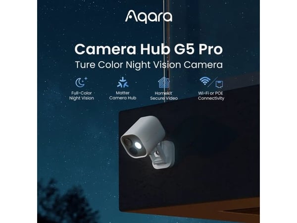 Aqara Camera Hub G5 Pro (PoE, Shadow Gray)