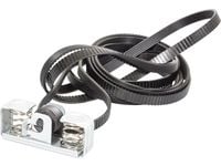 HP CH538-67018, hihna, musta, metalliväri