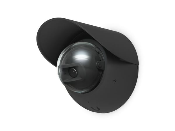 Ubiquiti UniFi - Kameraets værdeksel - dome camera weather shield - veggmonterbar, stangmonterbar - utendørs - svart