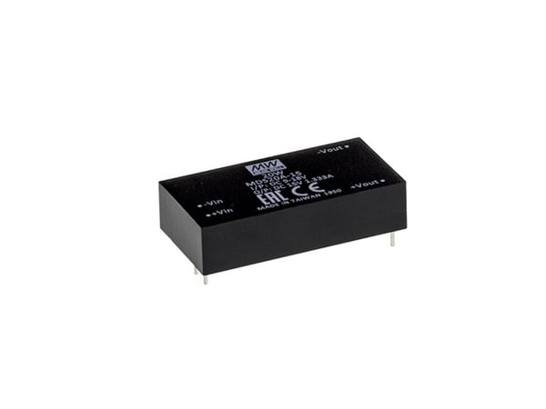 Mean Well MDS20B-15 DC/DC-automuunnin 24 V 15 V 1,333 A 20 W Lähtöjen määrä: 1 x Sisältö 1 kpl