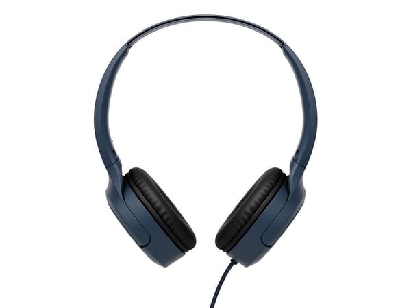 JVC HAS33UC, Koblet med ledninger (ikke trådløs), 20 - 20000 Hz, Samtaler/musikk, 122 g, Hodesett, Svart, Blå
