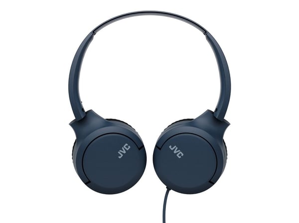 JVC HAS33UC, Koblet med ledninger (ikke trådløs), 20 - 20000 Hz, Samtaler/musikk, 122 g, Hodesett, Svart, Blå