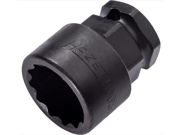 HAZET 900SZ6-24, Kraftpipe, Rød, Gult, 1 hoder, 1/2", Imperisk, 24 mm