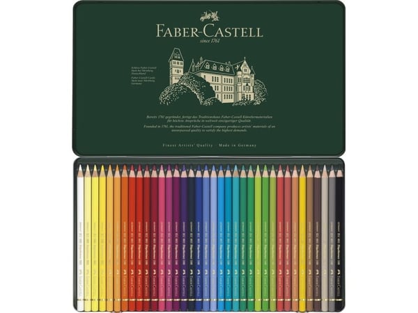 Faber-Castell 110036, Sininen, Punainen, Puu, Multi, 30 kpl
