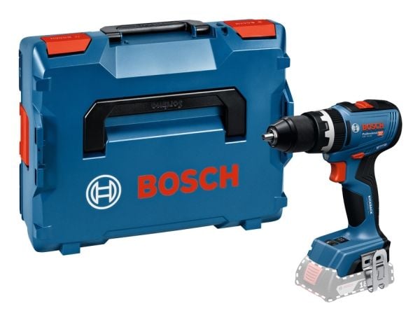 Bosch GSB 18V-65, pistoolikahvallinen porakone, avain, musta, sininen, 2100 rpm, 550 rpm, 2100 rpm, 2100 rpm - SOLO