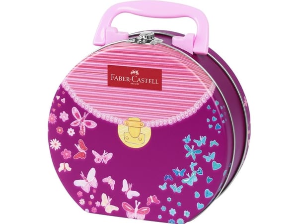 Faber-Castell 155537, 33 styck, Magenta, Rosa, Rund, Vattenbaserat bläck, Motorikträning, Tränar kreativt tänkande