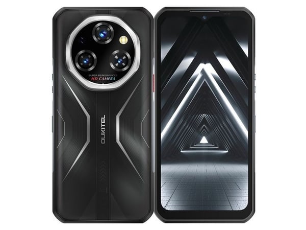 Oukitel WP55 6.6-tuumainen, 12/256GB, DS, 11000mAh, musta älypuhelin