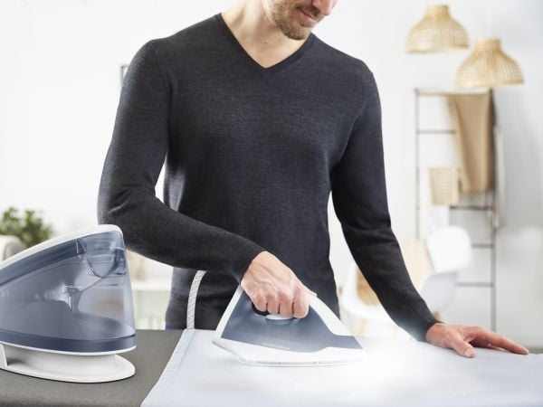 Tefal Express Optimal SV4110, 2200 W, 190 g/min, Keramisk Express Glide, 5 bar, 1,2 L, 110 g/min