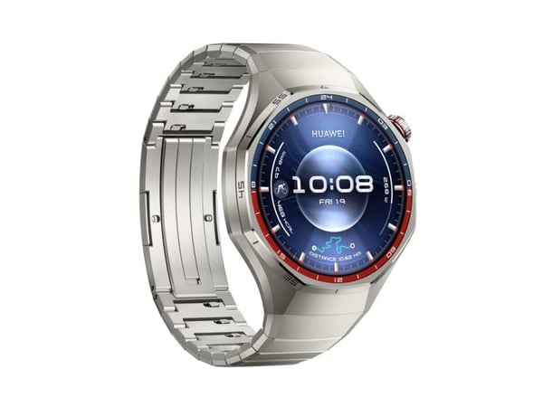 Huawei Watch GT 6 Pro - 46 mm - titanium alloy - smartklokke med stropp - titan - sølv - håndleddstørrelse: 140-210 mm - display 1.47" - Bluetooth ...