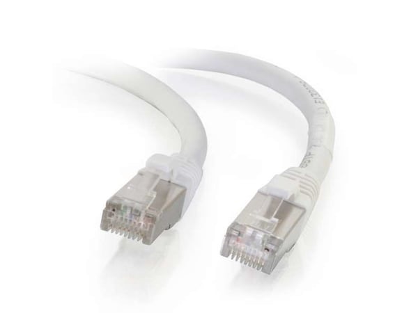 Mercodan 371919075, 7,5 m, Cat6a, S/FTP (S-STP), RJ-45, RJ-45, valkoinen