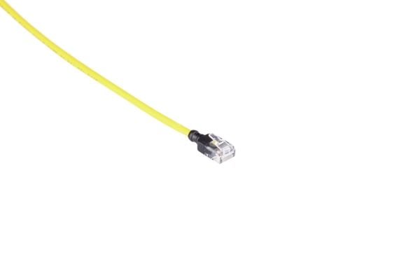 Mercodan 371925010, 1 m, Cat6a, U/UTP (UTP), RJ-45, RJ-45, Gult