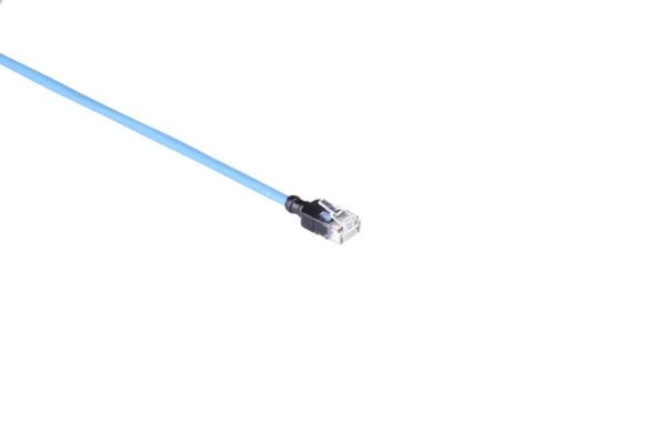 Mercodan 371927010, 1 m, Cat6a, U/UTP (UTP), RJ-45, RJ-45, Blå