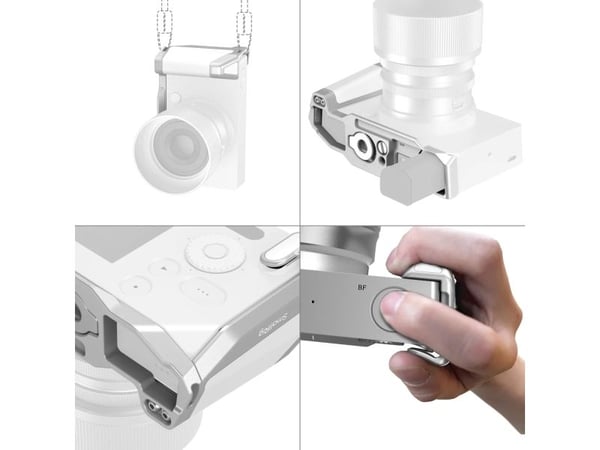 SmallRig 5390, Monteringsplate, Sølv, Aluminium, Silikon, 138,6 mm, 54 mm, 79,6 mm