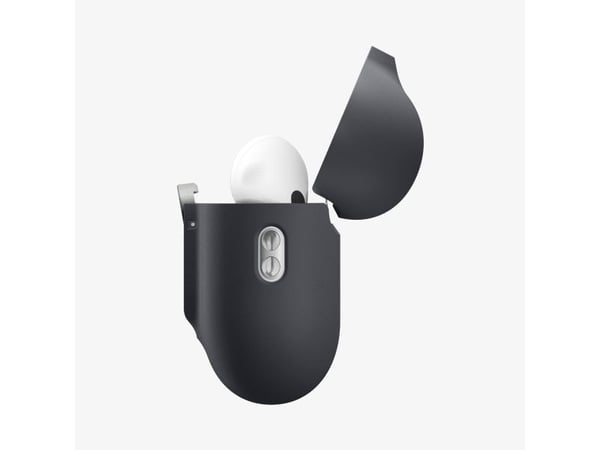 Spigen Nano Pop, laatikko, polykarbonaatti (PC), silikoni, termoplastinen polyuretaani (TPU), musta
