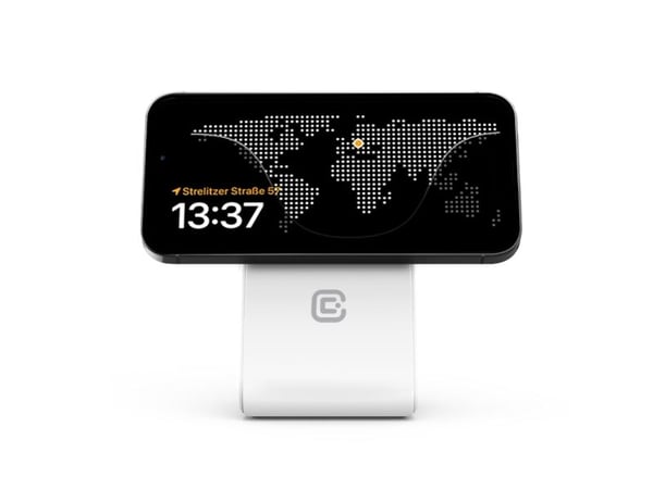 Crong Wireless charger, Innendørs, USB, Trådløs lading, Hvit