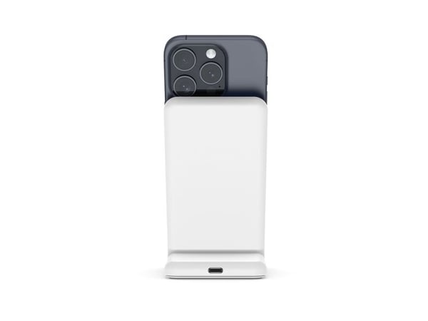Crong Wireless charger, Innendørs, USB, Trådløs lading, Hvit